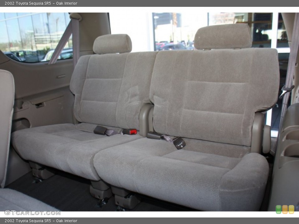 Oak Interior Rear Seat for the 2002 Toyota Sequoia SR5 #77646524