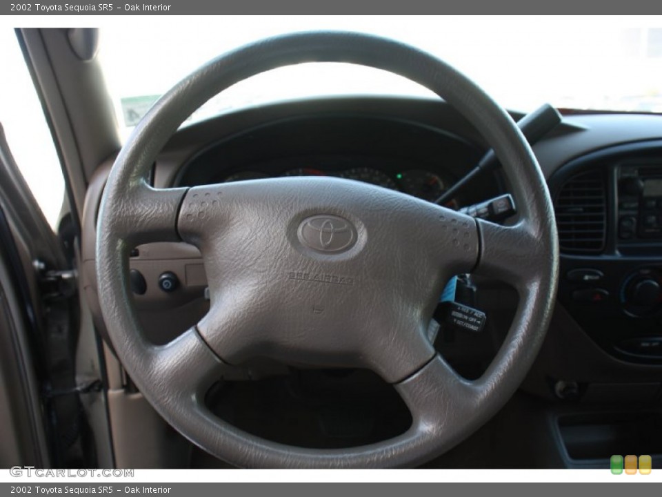 Oak Interior Steering Wheel for the 2002 Toyota Sequoia SR5 #77646765