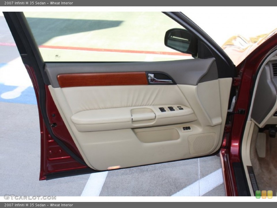Wheat Interior Door Panel for the 2007 Infiniti M 35 Sedan #77647123