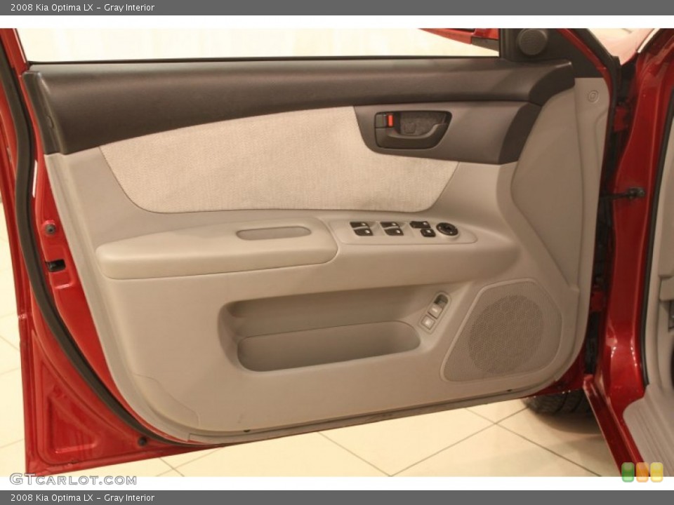 Gray Interior Door Panel for the 2008 Kia Optima LX #77647338