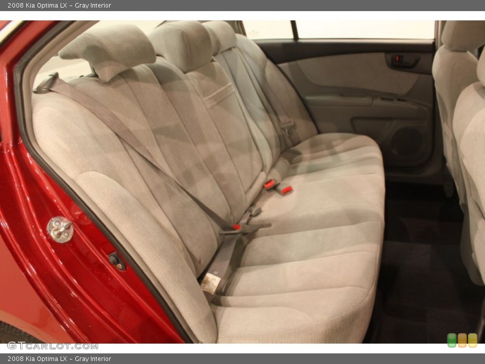Gray Interior Rear Seat for the 2008 Kia Optima LX #77647458