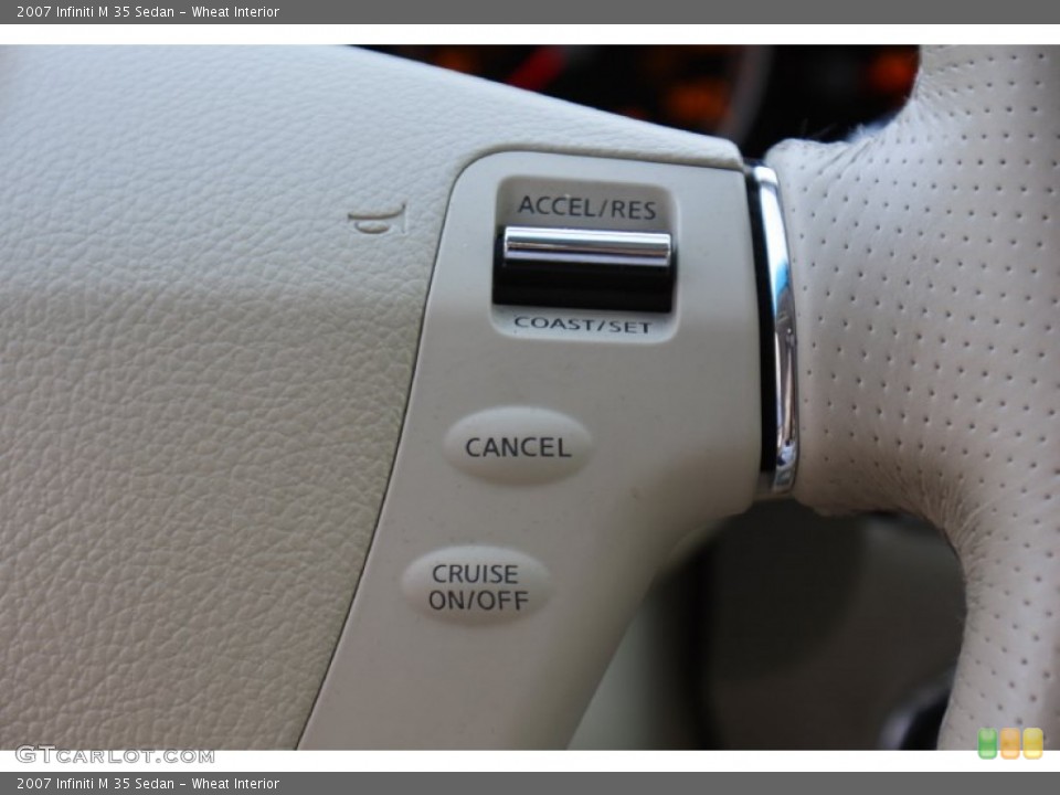 Wheat Interior Controls for the 2007 Infiniti M 35 Sedan #77647503