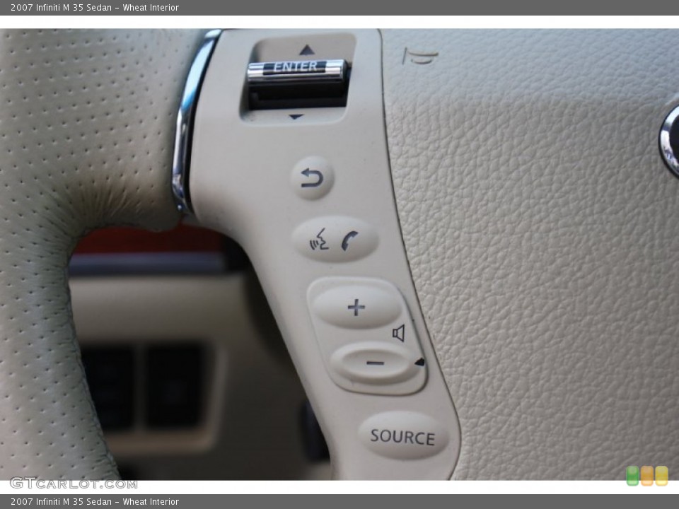 Wheat Interior Controls for the 2007 Infiniti M 35 Sedan #77647521