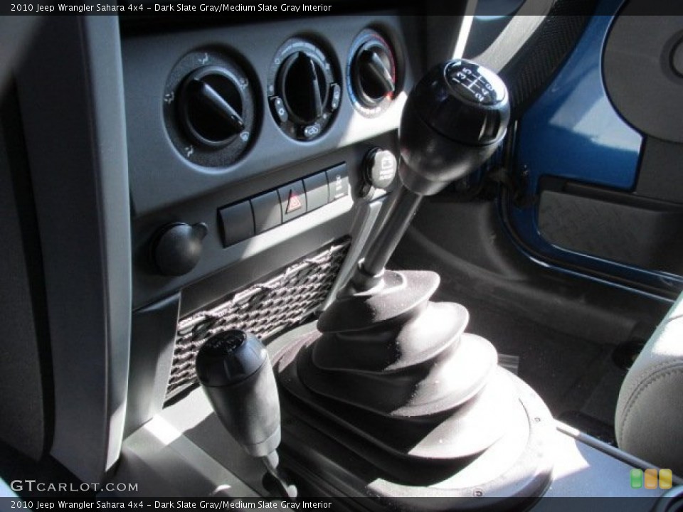 Dark Slate Gray/Medium Slate Gray Interior Transmission for the 2010 Jeep Wrangler Sahara 4x4 #77648211