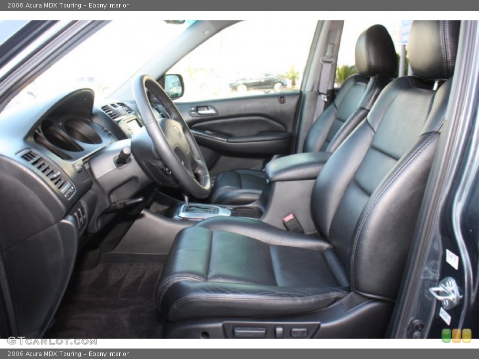 Ebony Interior Front Seat for the 2006 Acura MDX Touring #77648529
