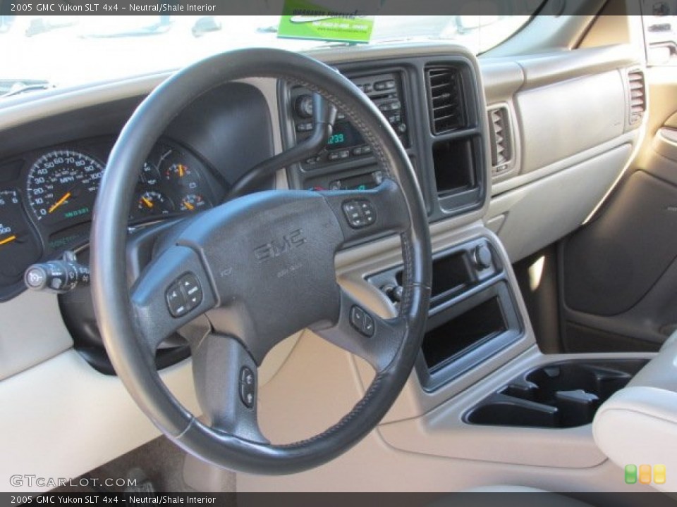 Neutral/Shale Interior Steering Wheel for the 2005 GMC Yukon SLT 4x4 #77648549