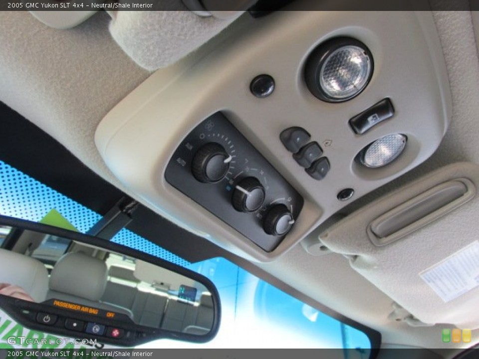 Neutral/Shale Interior Controls for the 2005 GMC Yukon SLT 4x4 #77648626
