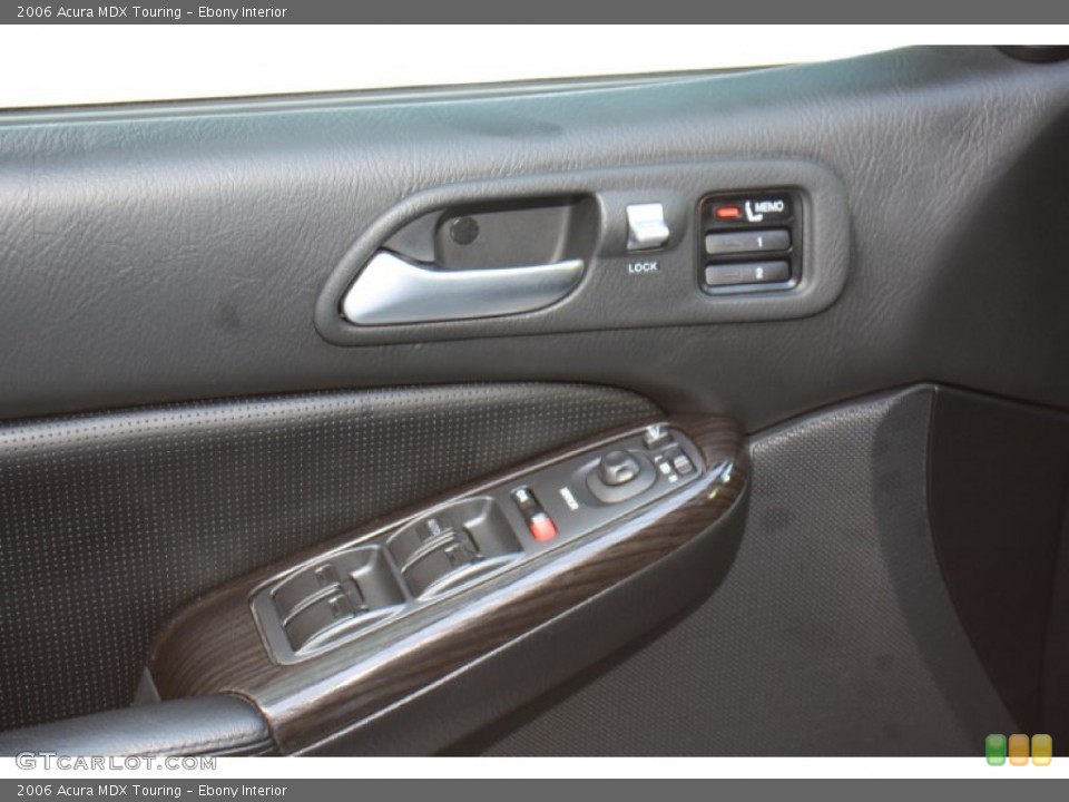 Ebony Interior Controls for the 2006 Acura MDX Touring #77648736