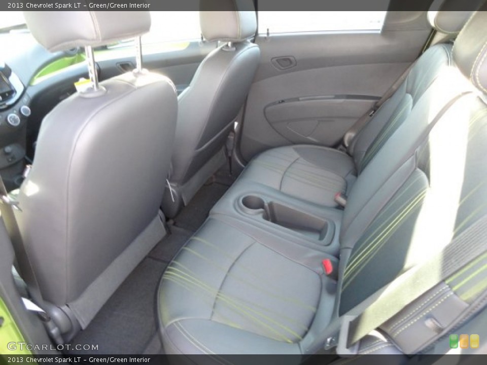 Green/Green Interior Rear Seat for the 2013 Chevrolet Spark LT #77648952