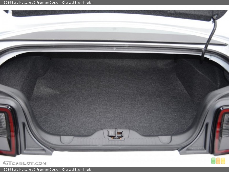 Charcoal Black Interior Trunk for the 2014 Ford Mustang V6 Premium Coupe #77649099