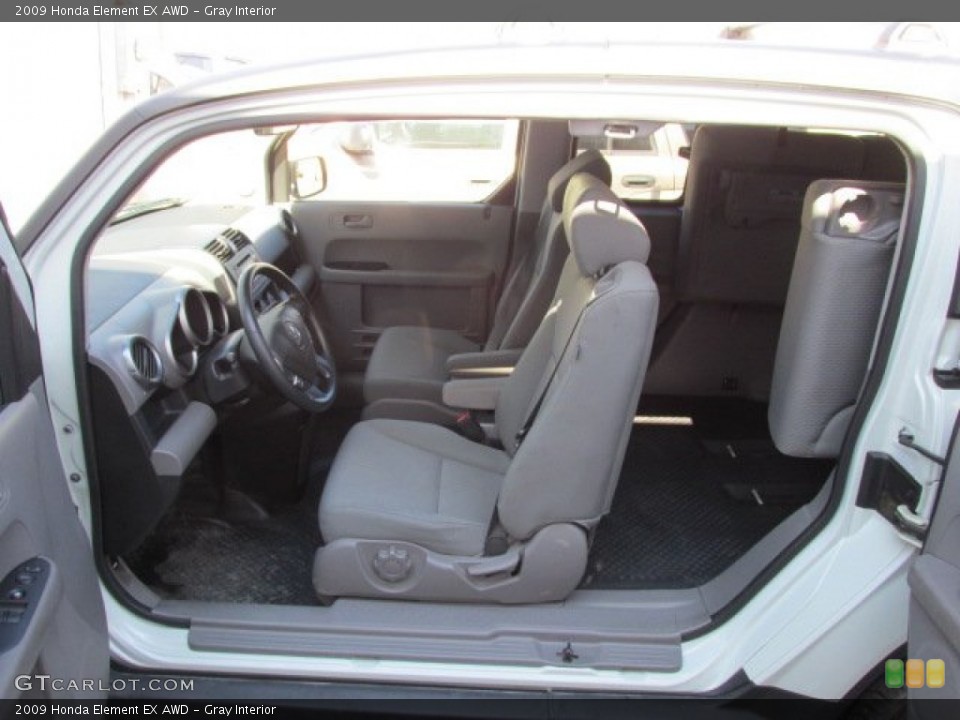 Gray Interior Photo for the 2009 Honda Element EX AWD #77649328