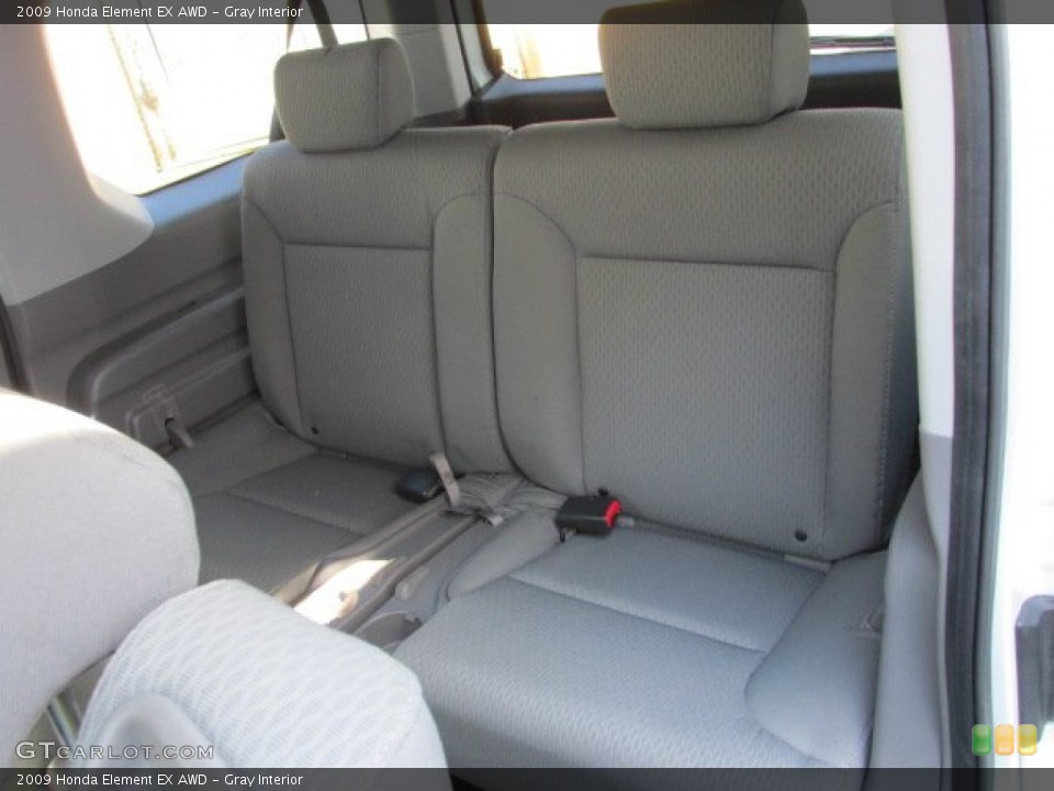 Gray Interior Rear Seat for the 2009 Honda Element EX AWD #77649392