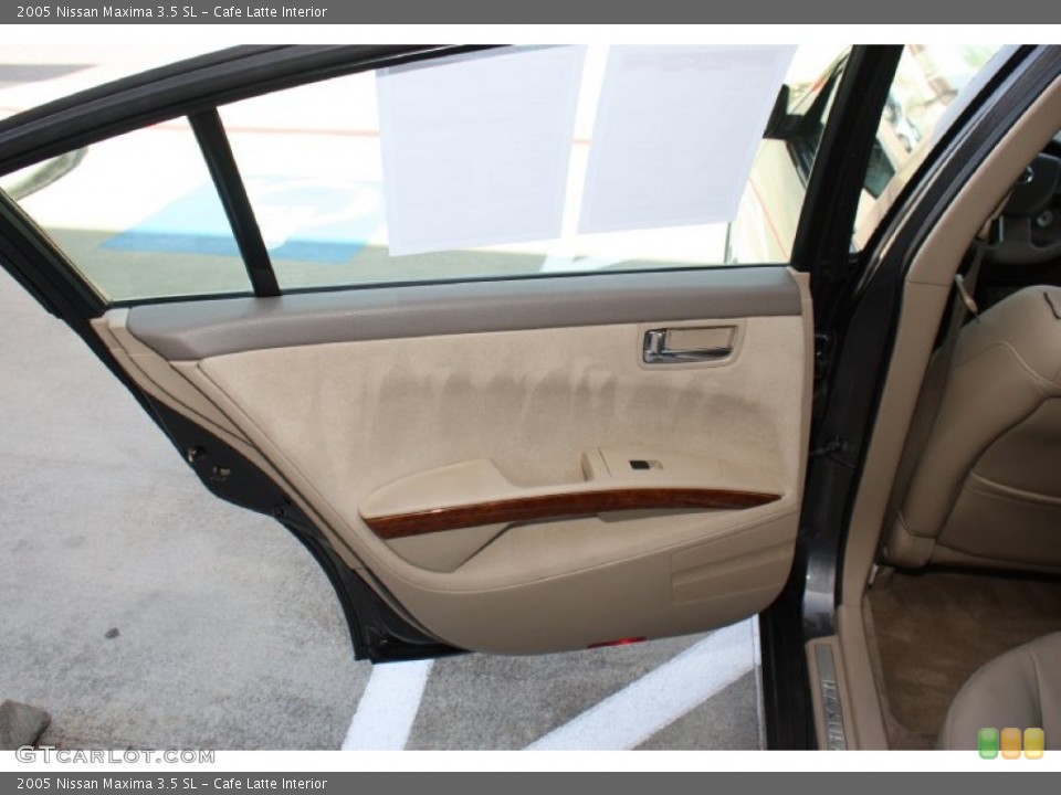 Cafe Latte Interior Door Panel for the 2005 Nissan Maxima 3.5 SL #77649879