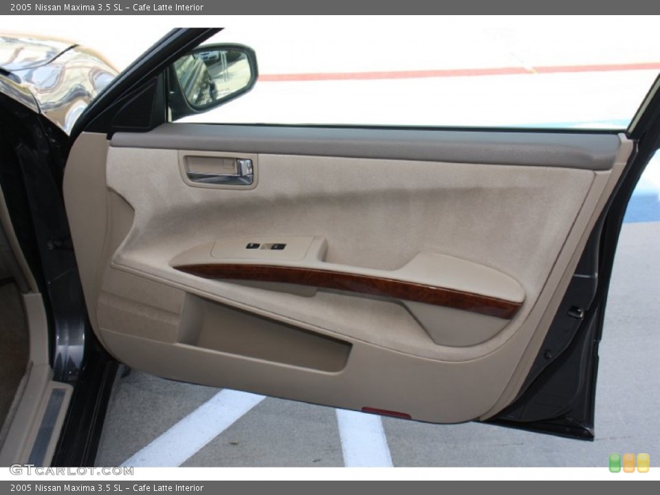 Cafe Latte Interior Door Panel for the 2005 Nissan Maxima 3.5 SL #77649951