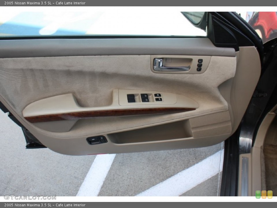 Cafe Latte Interior Door Panel for the 2005 Nissan Maxima 3.5 SL #77650032