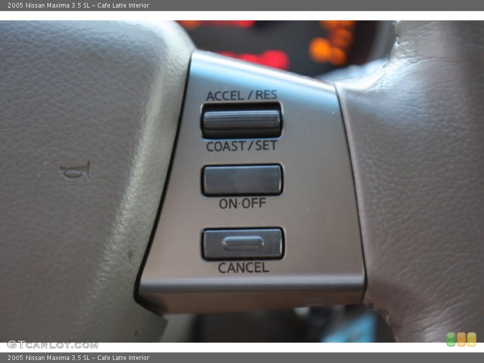 Cafe Latte Interior Controls for the 2005 Nissan Maxima 3.5 SL #77650173