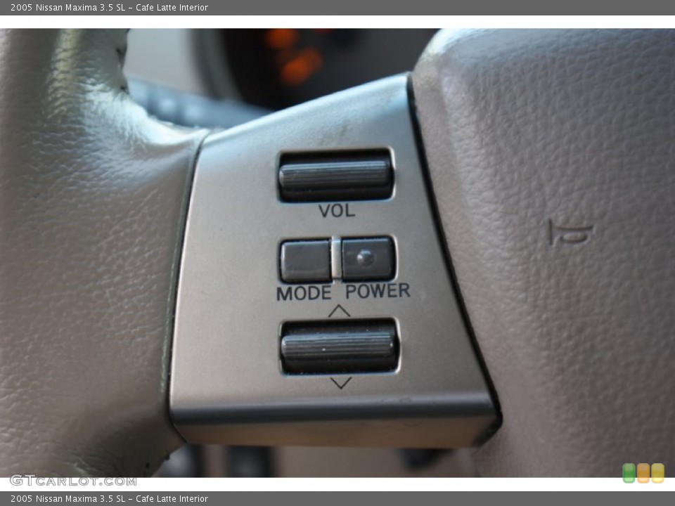 Cafe Latte Interior Controls for the 2005 Nissan Maxima 3.5 SL #77650195
