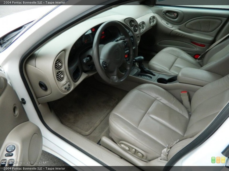 Taupe Interior Photo for the 2004 Pontiac Bonneville SLE #77650527