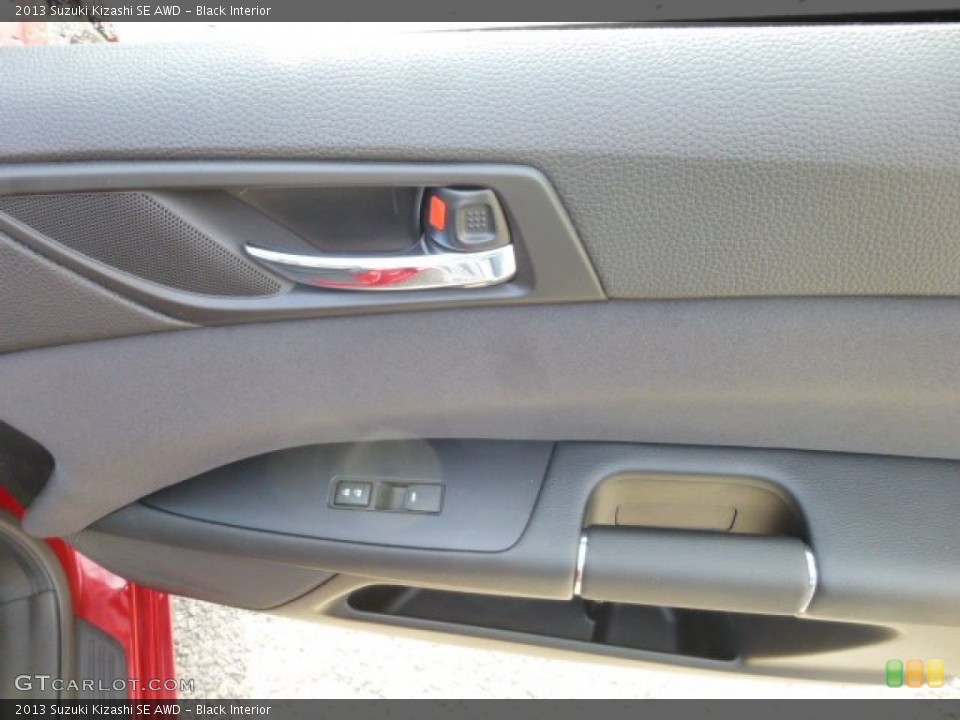 Black Interior Door Panel for the 2013 Suzuki Kizashi SE AWD #77650635