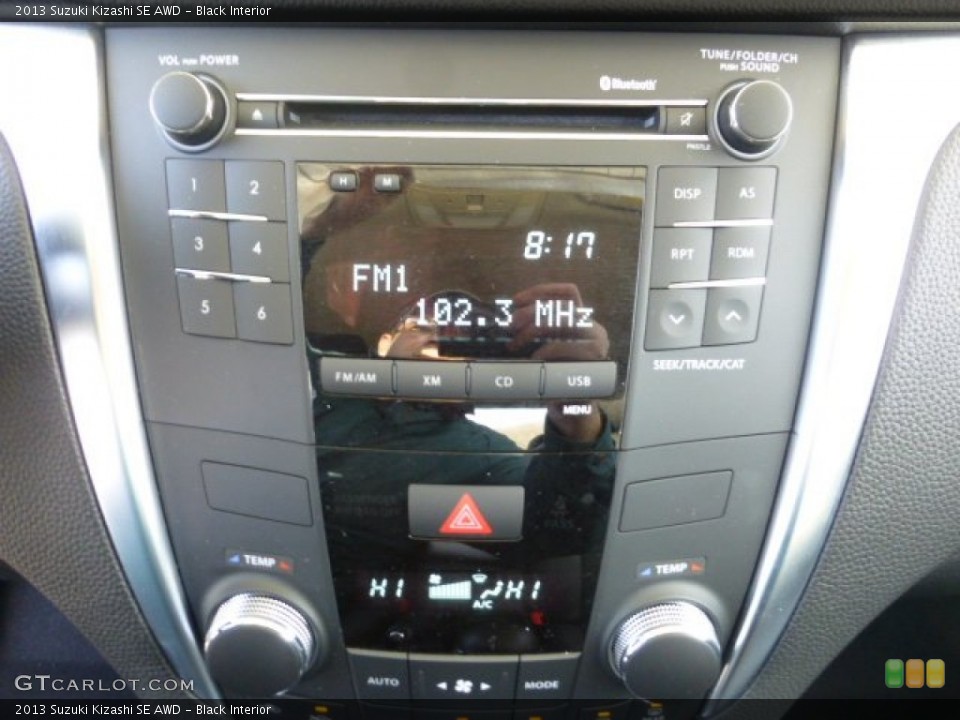 Black Interior Controls for the 2013 Suzuki Kizashi SE AWD #77650794