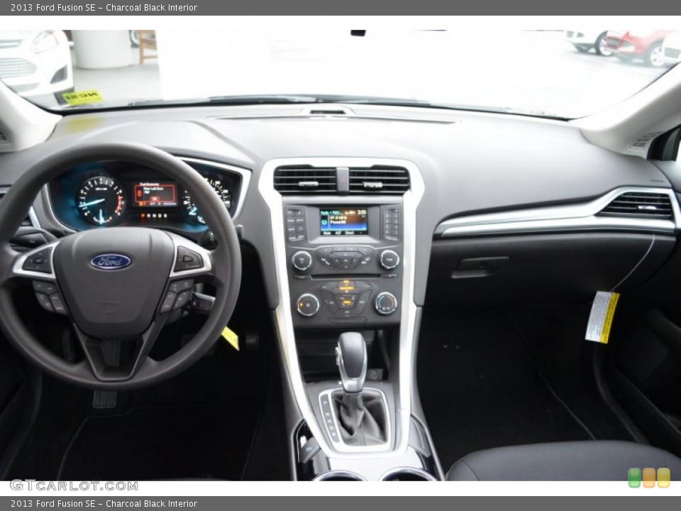 Charcoal Black Interior Dashboard for the 2013 Ford Fusion SE #77650920