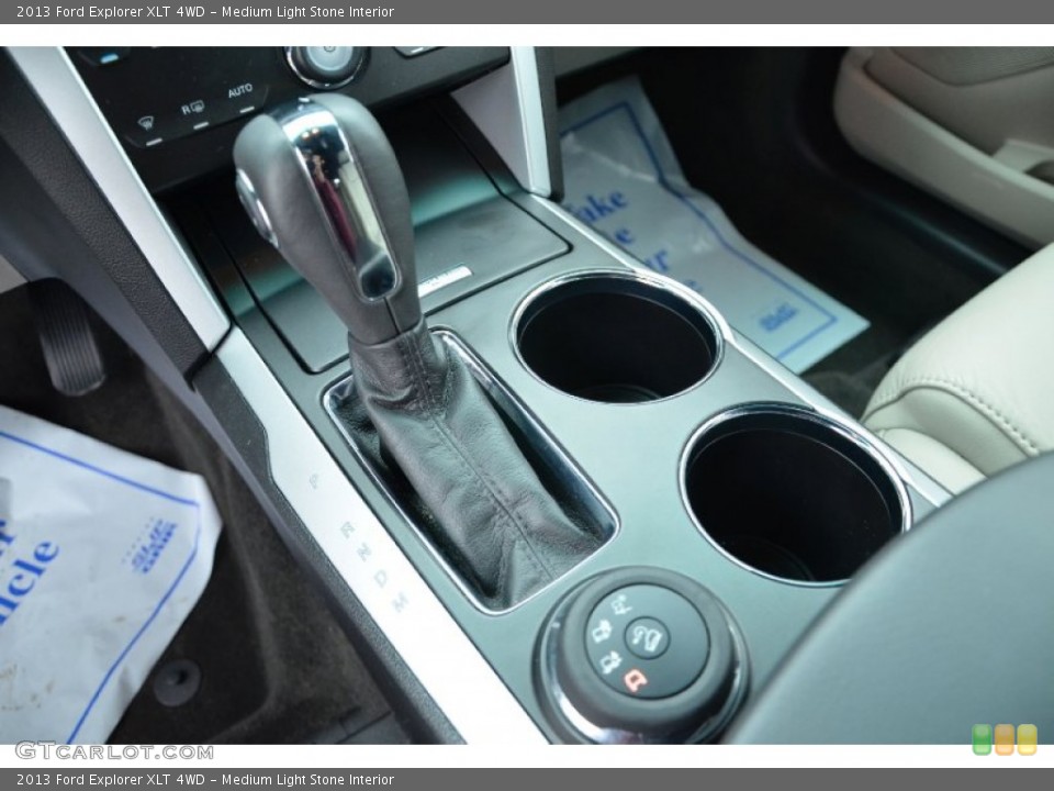 Medium Light Stone Interior Transmission for the 2013 Ford Explorer XLT 4WD #77651431