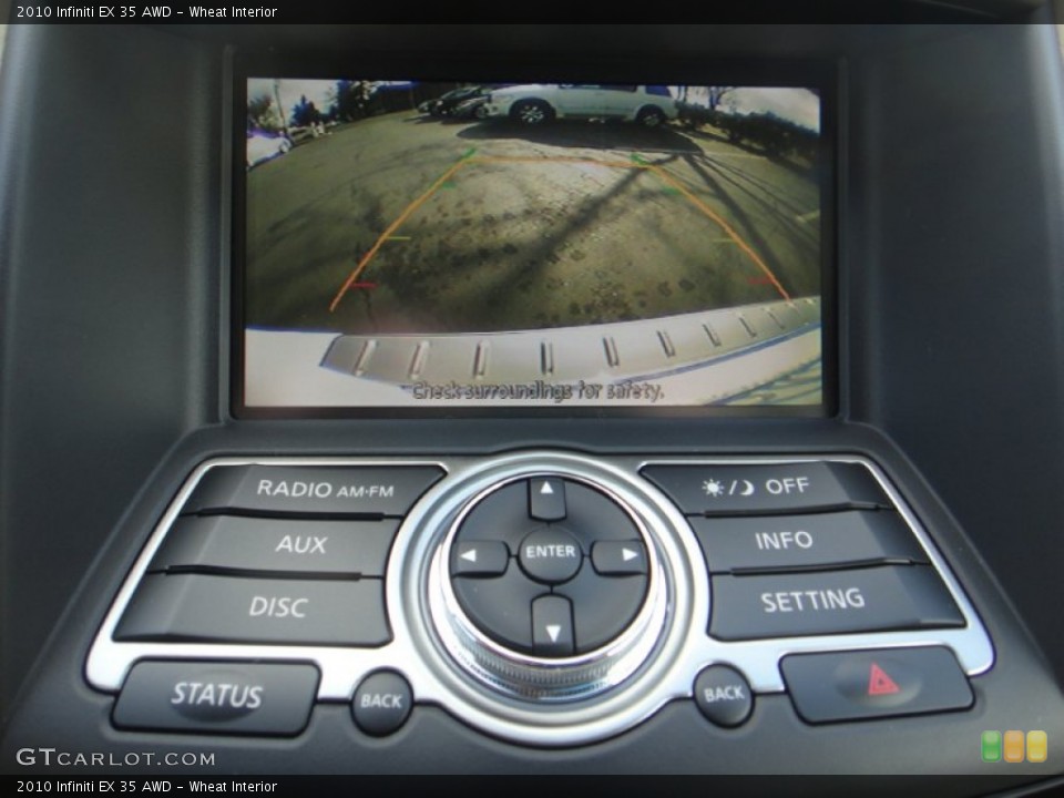 Wheat Interior Controls for the 2010 Infiniti EX 35 AWD #77651790