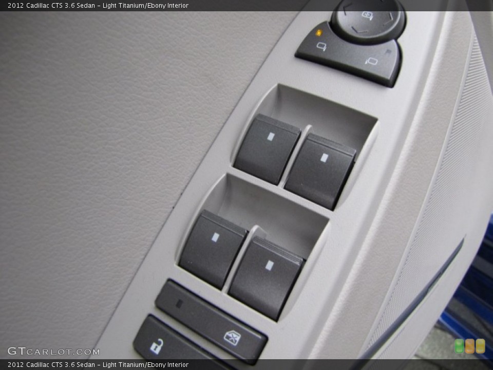Light Titanium/Ebony Interior Controls for the 2012 Cadillac CTS 3.6 Sedan #77653571