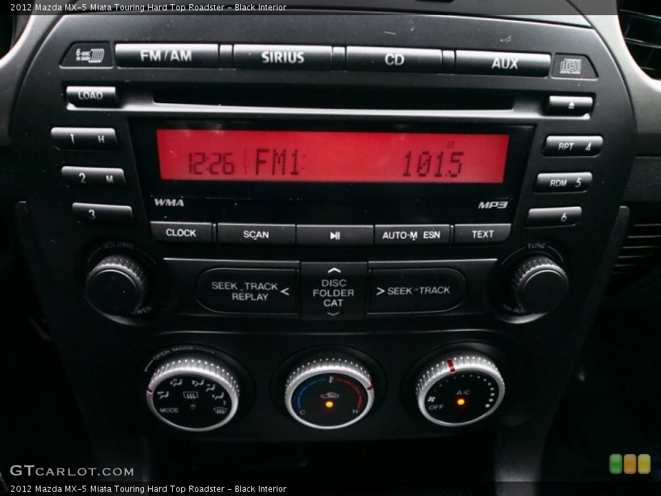 Black Interior Audio System for the 2012 Mazda MX-5 Miata Touring Hard Top Roadster #77653671