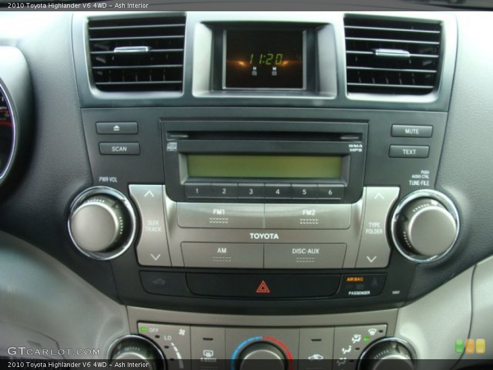 Ash Interior Audio System for the 2010 Toyota Highlander V6 4WD #77654343