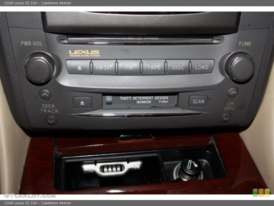 Cashmere Interior Controls for the 2006 Lexus GS 300 #77655620