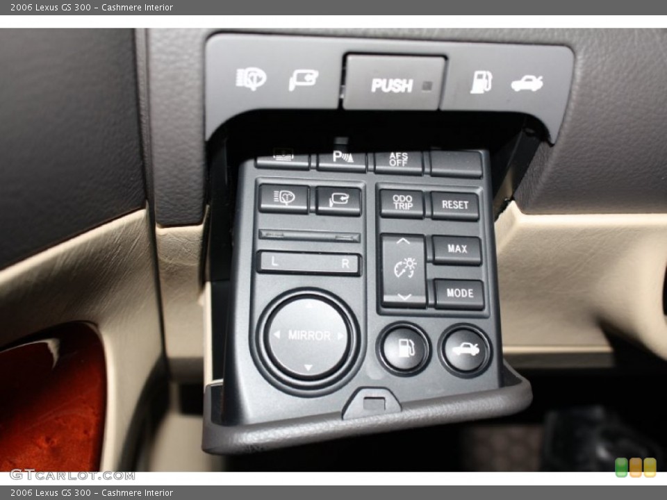 Cashmere Interior Controls for the 2006 Lexus GS 300 #77655733