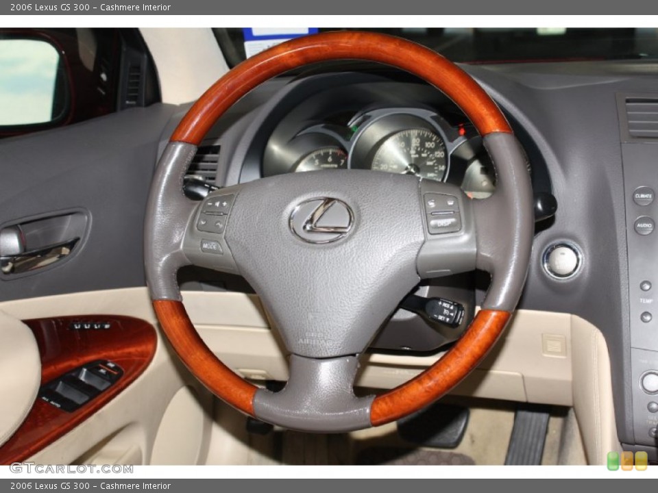 Cashmere Interior Steering Wheel for the 2006 Lexus GS 300 #77655843