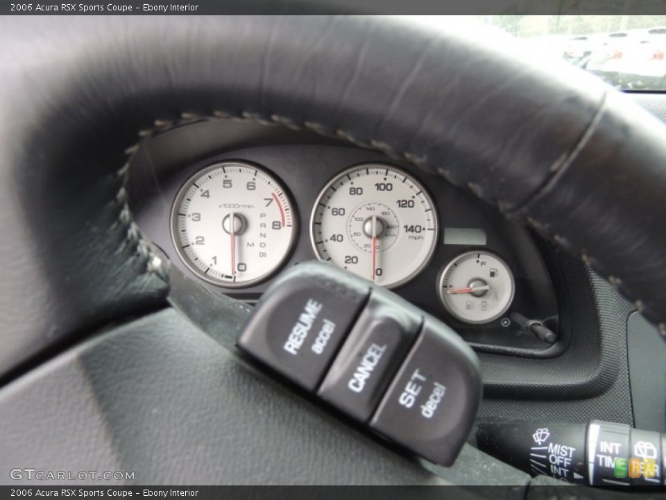 Ebony Interior Controls for the 2006 Acura RSX Sports Coupe #77656671