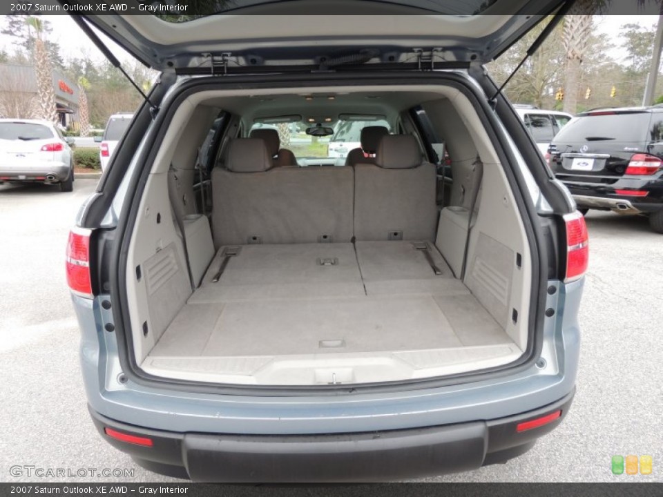 Gray Interior Trunk for the 2007 Saturn Outlook XE AWD #77657052