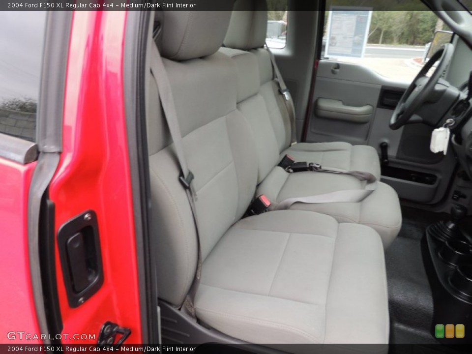 Medium/Dark Flint Interior Front Seat for the 2004 Ford F150 XL Regular Cab 4x4 #77658035