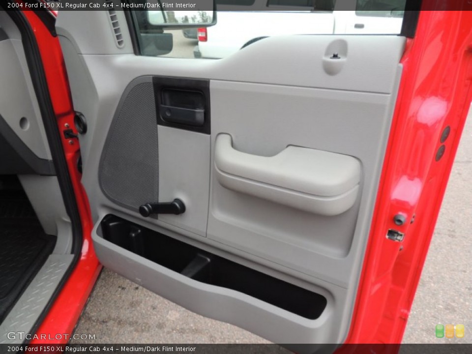 Medium/Dark Flint Interior Door Panel for the 2004 Ford F150 XL Regular Cab 4x4 #77658063