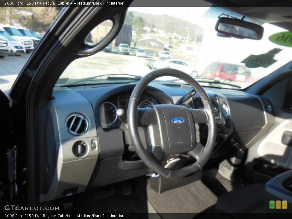 Medium/Dark Flint Interior Dashboard for the 2006 Ford F150 FX4 Regular Cab 4x4 #77659110