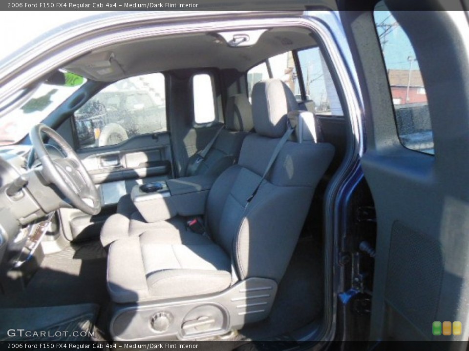 Medium/Dark Flint Interior Front Seat for the 2006 Ford F150 FX4 Regular Cab 4x4 #77659126