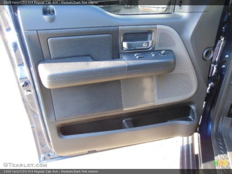 Medium/Dark Flint Interior Door Panel for the 2006 Ford F150 FX4 Regular Cab 4x4 #77659152