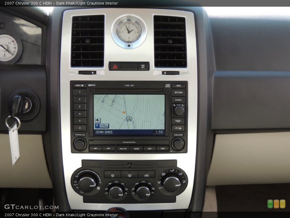 Dark Khaki/Light Graystone Interior Controls for the 2007 Chrysler 300 C HEMI #77659824