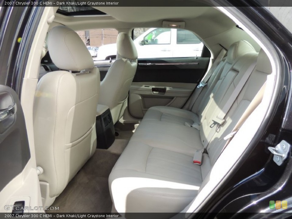 Dark Khaki/Light Graystone Interior Rear Seat for the 2007 Chrysler 300 C HEMI #77659866