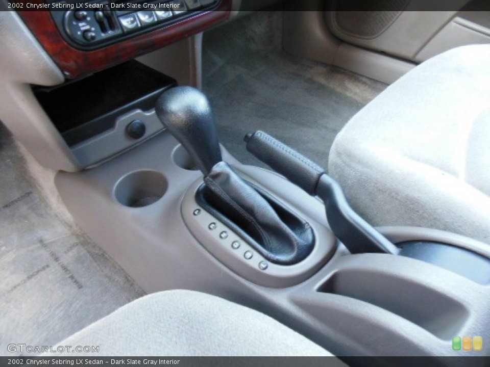 Dark Slate Gray Interior Transmission for the 2002 Chrysler Sebring LX Sedan #77659933