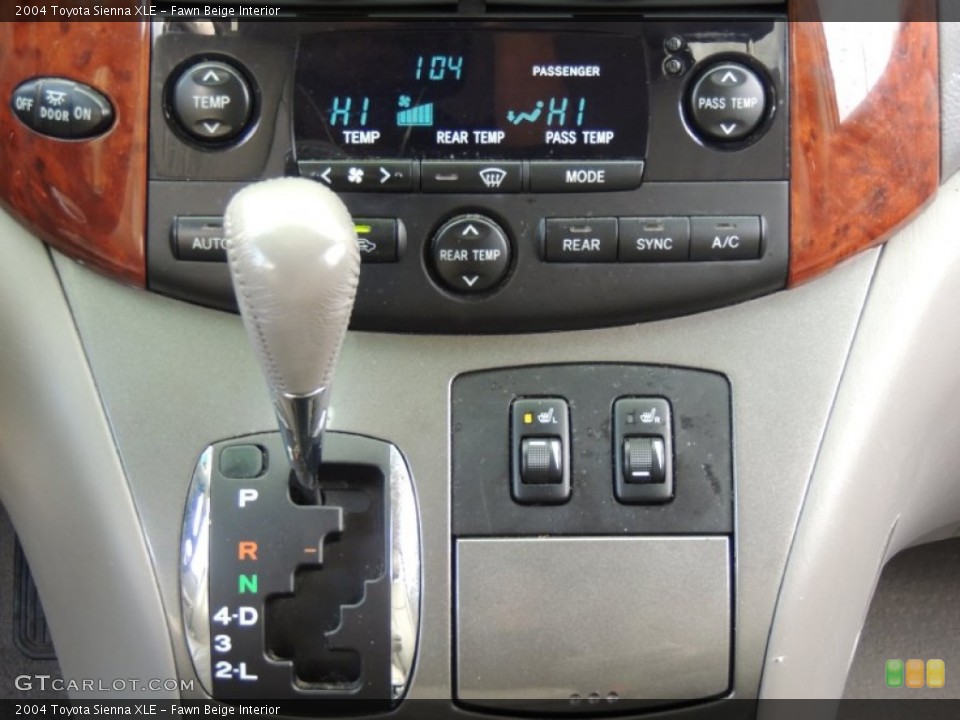 Fawn Beige Interior Transmission for the 2004 Toyota Sienna XLE #77660427