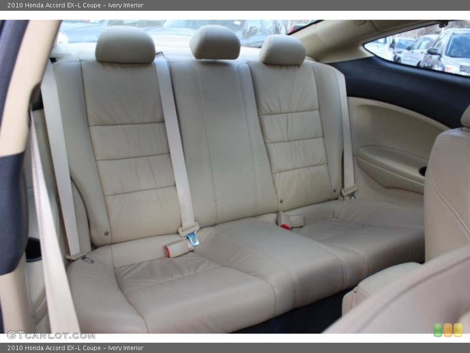 Ivory Interior Rear Seat for the 2010 Honda Accord EX-L Coupe #77660481