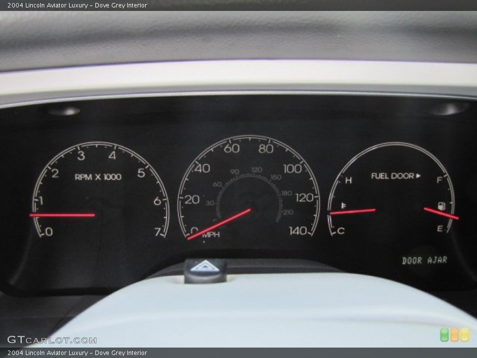 Dove Grey Interior Gauges for the 2004 Lincoln Aviator Luxury #77663282