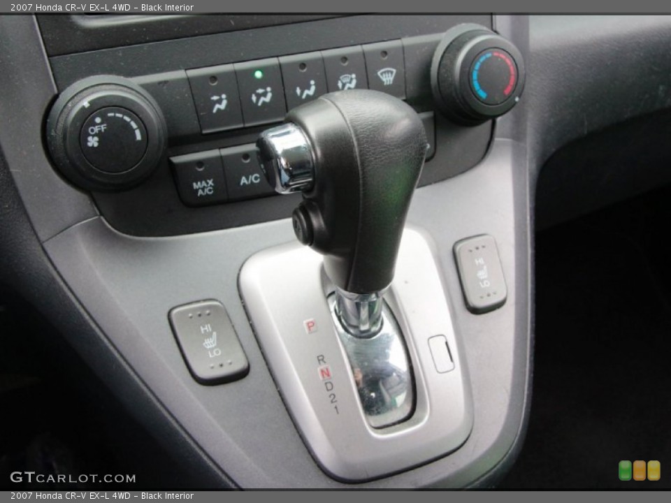 Black Interior Transmission for the 2007 Honda CR-V EX-L 4WD #77663327