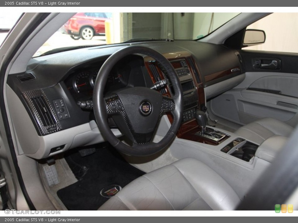 Light Gray Interior Prime Interior for the 2005 Cadillac STS V8 #77664062
