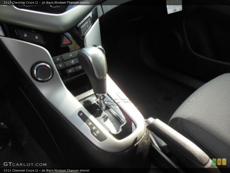 Jet Black/Medium Titanium Interior Transmission for the 2013 Chevrolet Cruze LS #77665315