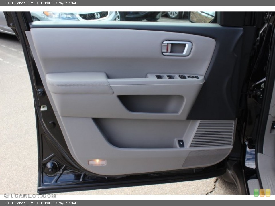 Gray Interior Door Panel for the 2011 Honda Pilot EX-L 4WD #77665719
